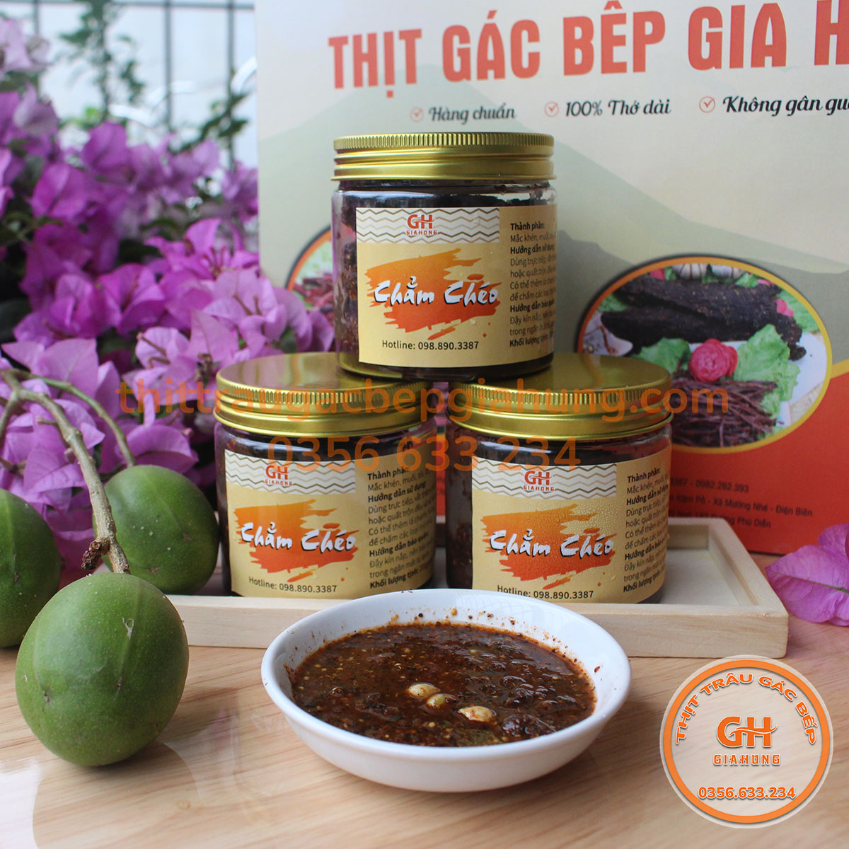 Chẳm chéo - Món chấm Tây Bắc