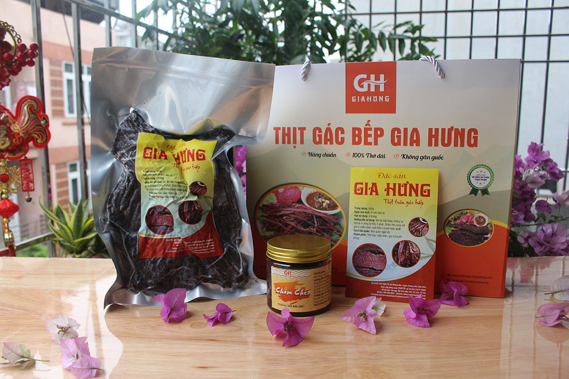 SET QUÀ BIẾU - Thịt gác bếp Gia Hưng