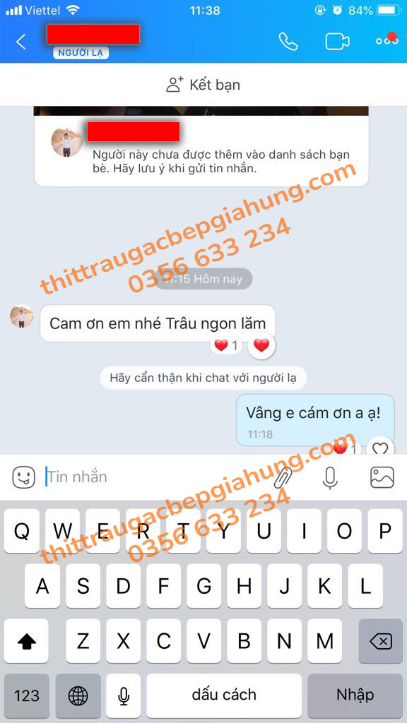 Khách hàng nhận xét sản phẩm Gia Hưng