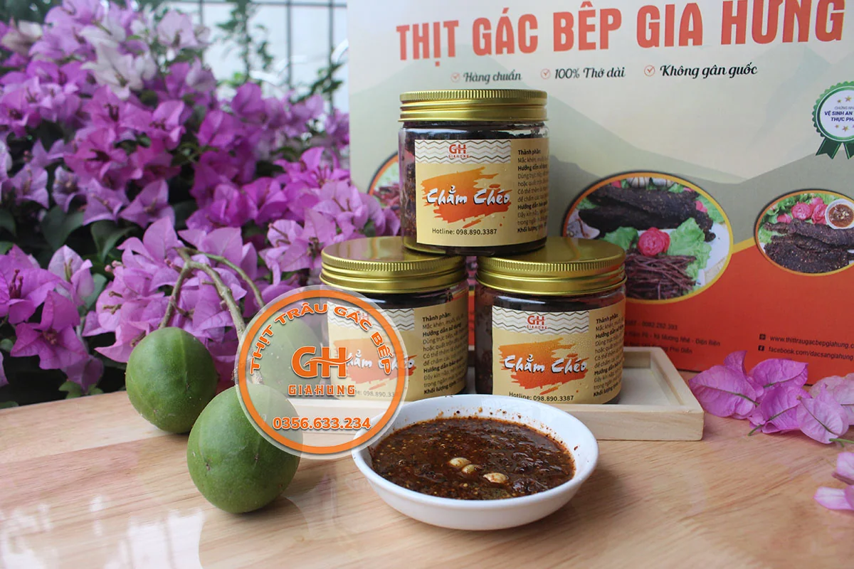 Chẳm chéo - Món chấm Tây Bắc