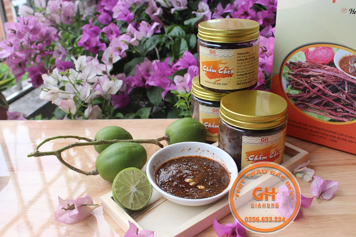 Chẳm chéo Gia Hưng dùng làm món chấm
